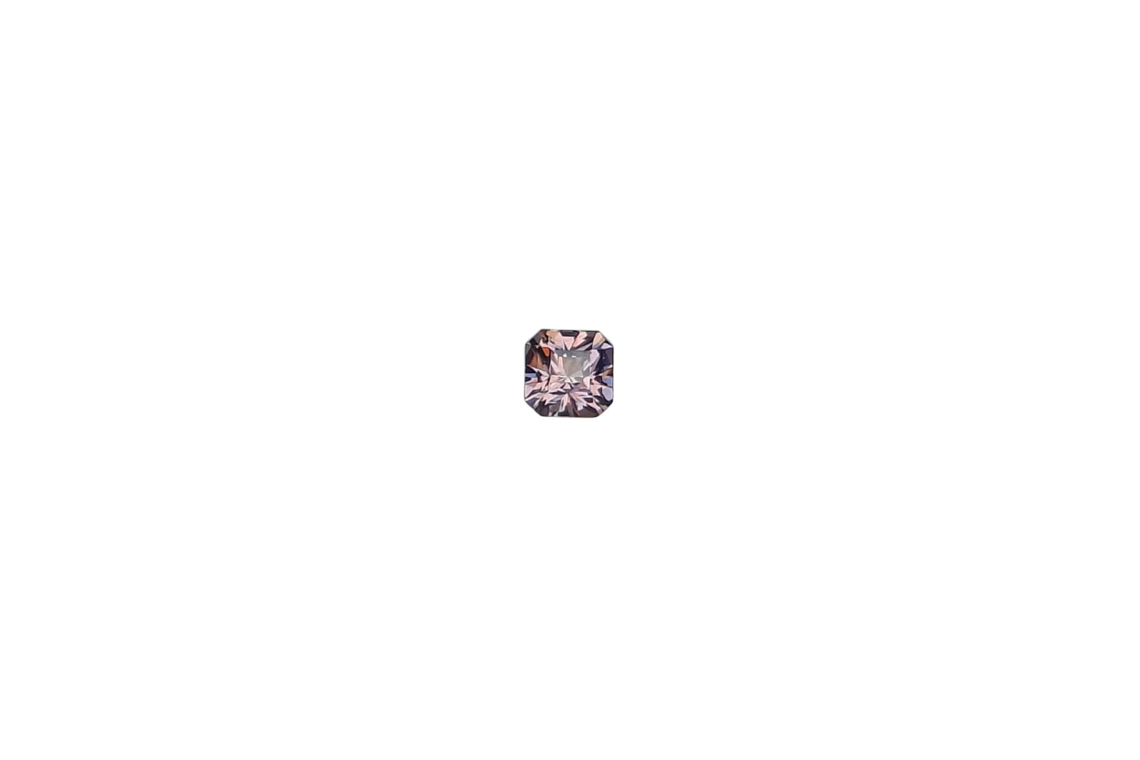 1.45ct Natural Purplish Spinel Loose Gemstone From Tajikistan — view 3
